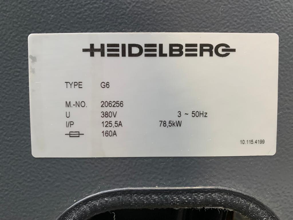 Heidelberg SM52-5 P3+LX Year 2003 Size 