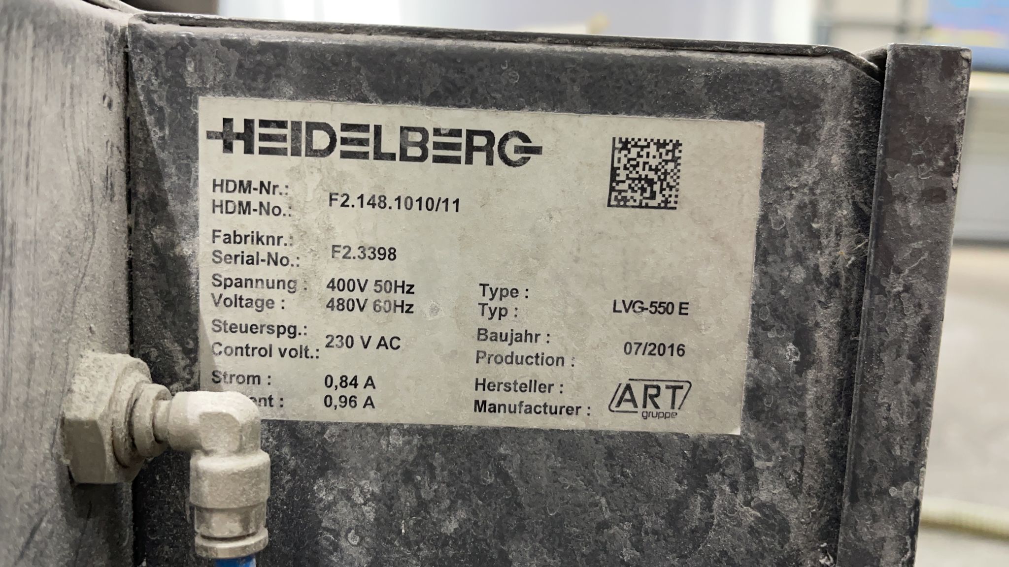 Heidelberg XL106-8 P+LX2 Year 2016 Size 