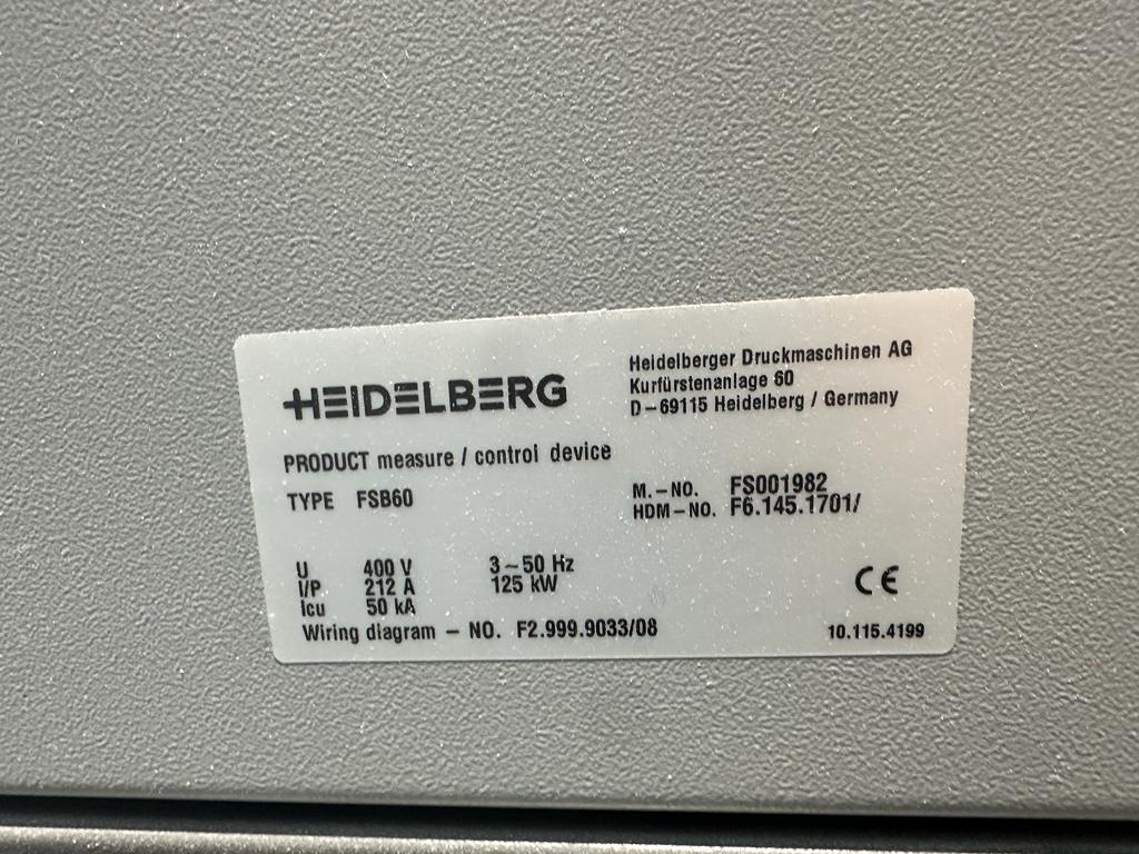 Heidelberg XL106-5 LX2 UV Year 2016 Size 