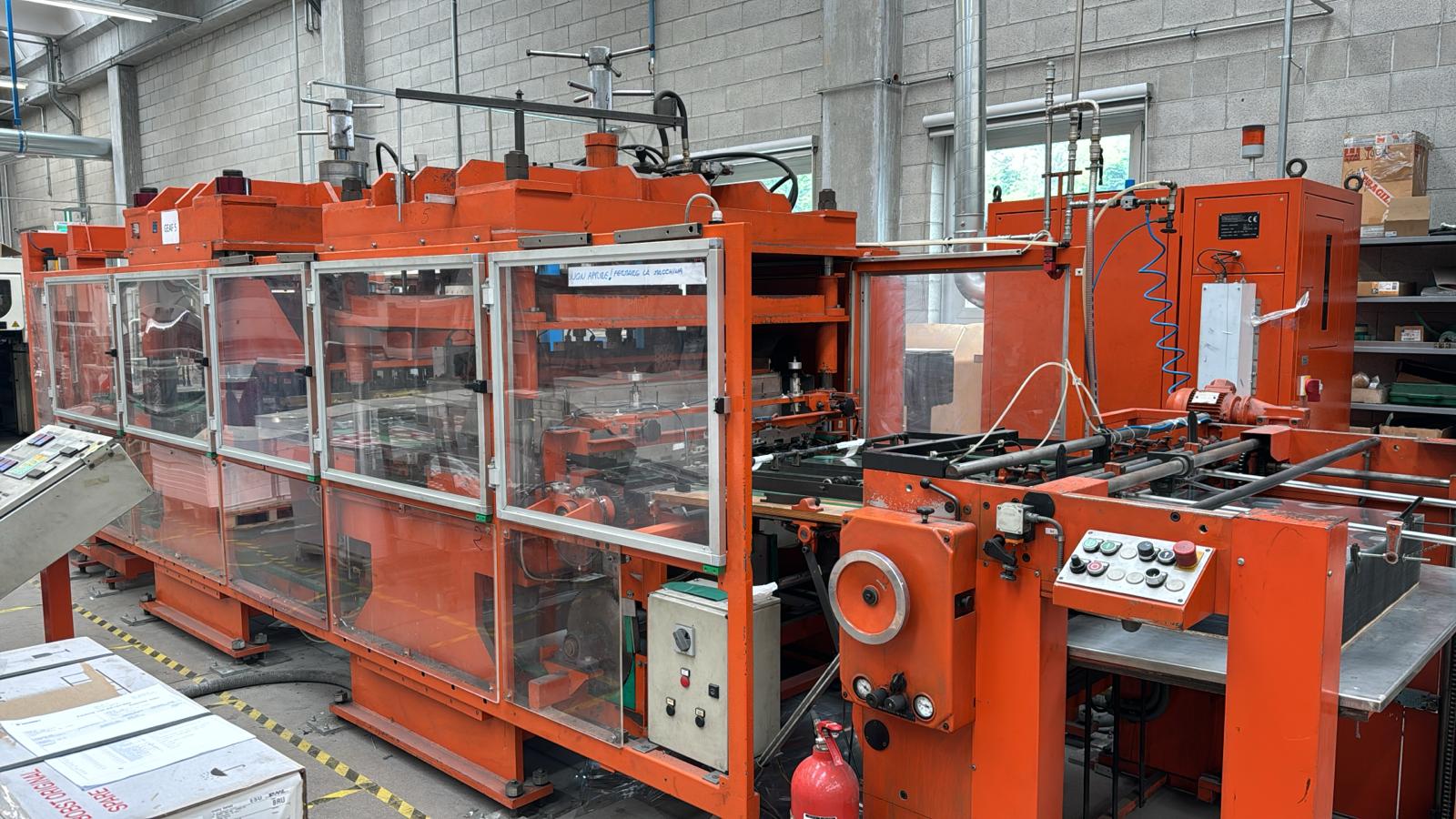 GEAF In-Line HF Welding & Die-Cutter Year  Size 