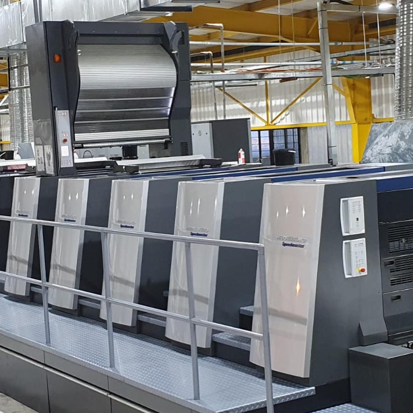 Heidelberg XL105-7+LYY+LYYL Duo Press with Foilstar sold in South Africa