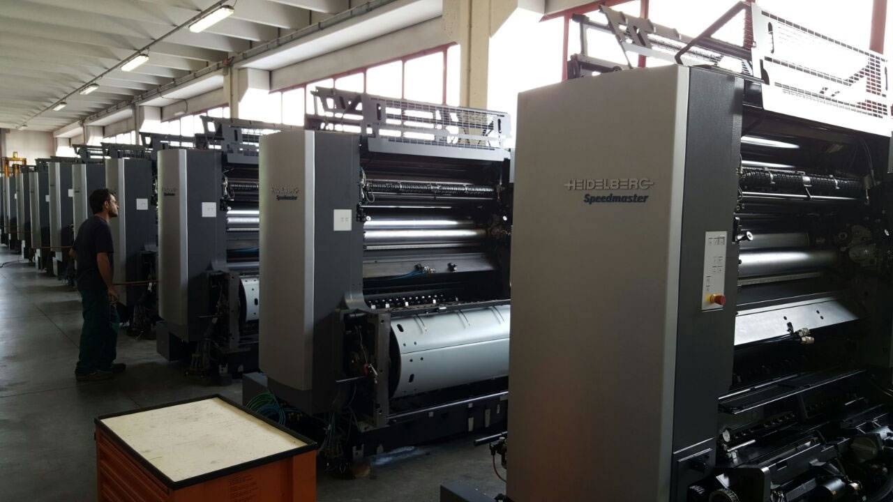 In revisione - Heidelberg SM 102-10 P del 2006 Preset Plus Feeder & Preset Plus Delivery