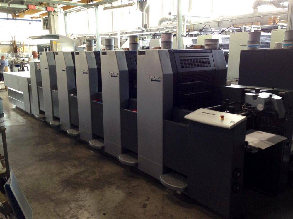 Heidelberg CD102-6LX & SM52-5P2LX from Camporese to Omnia Printer of Milano