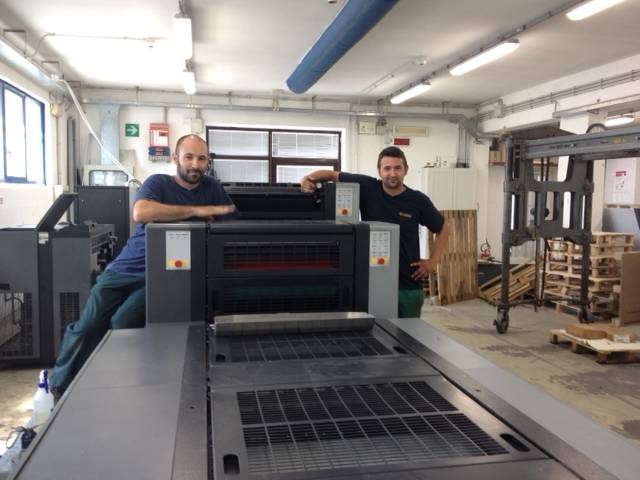 Heidelberg SM 52-5 PLX CP2000 alla Tipografica di Basaldella.