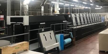 CGV Packaging Industry starts with a new Plastic Division with a Heidelberg XL 105-6+LYYL-UV bought from Camporese fully refurbished