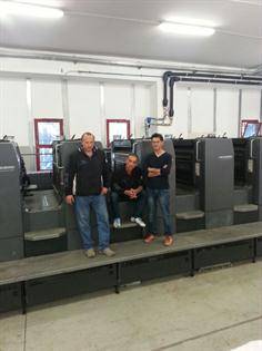 Heidelberg SM 102-5P3 CP2000, Polar 115, Stahl 52 alla Tipografia Fusco - Salerno