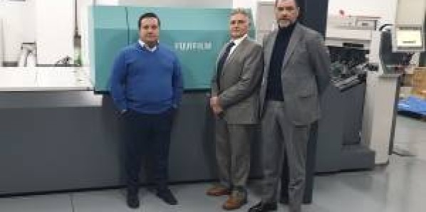 Camporese Spa partner italiano di Fujifilm installa JetPress 720S a Pozzuoli (NA)