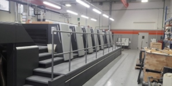 Una Heidelberg XL105-6P3+LX3 revisionatissima ad un'eccellente stampatore in Emilia Romagna